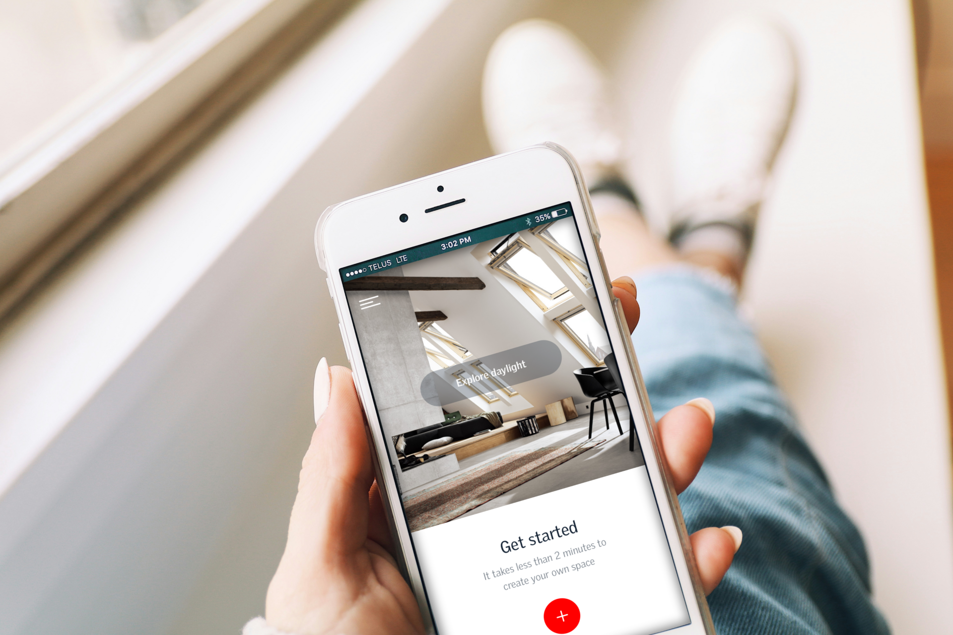 Velux – A 3D app in your mobile